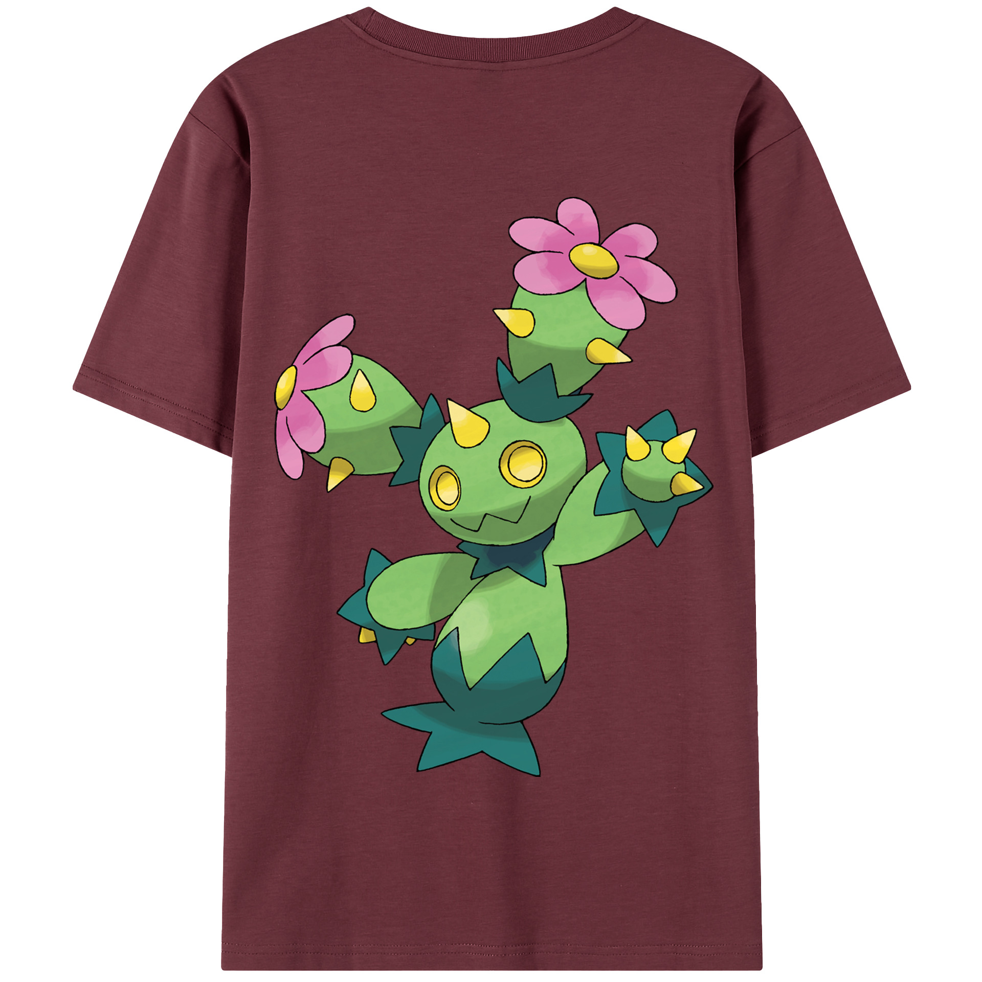 （画像用） ポケットモンスター Pokémon 綿100％半袖Tシャツ（背面プリント）
